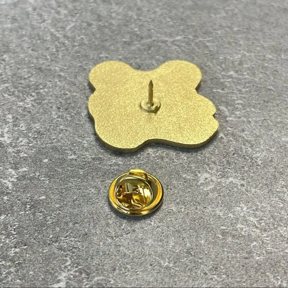 Camping Binoculars Enamel Pin/ Brooch Lapel